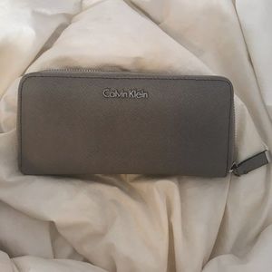 Gray Calvin Klein Wallet